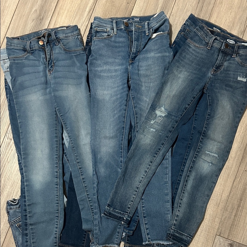 Old Navy Kids Denim Jeans - Blue Assortment - Picture 7 of 7